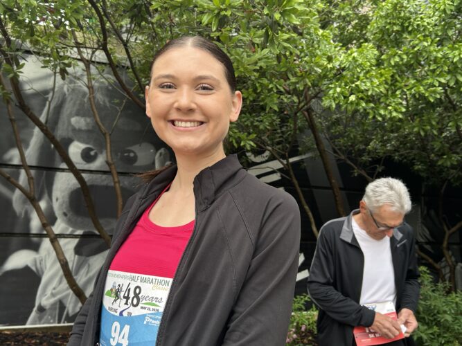 Emma Romanek Carries On Family Tradition With Half Marathon